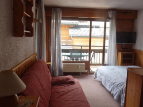 Studio 3 pers. 2* avec balcon exposé Ouest, centre Valloire, parking privé, animaux acceptés - FR-1-263-491